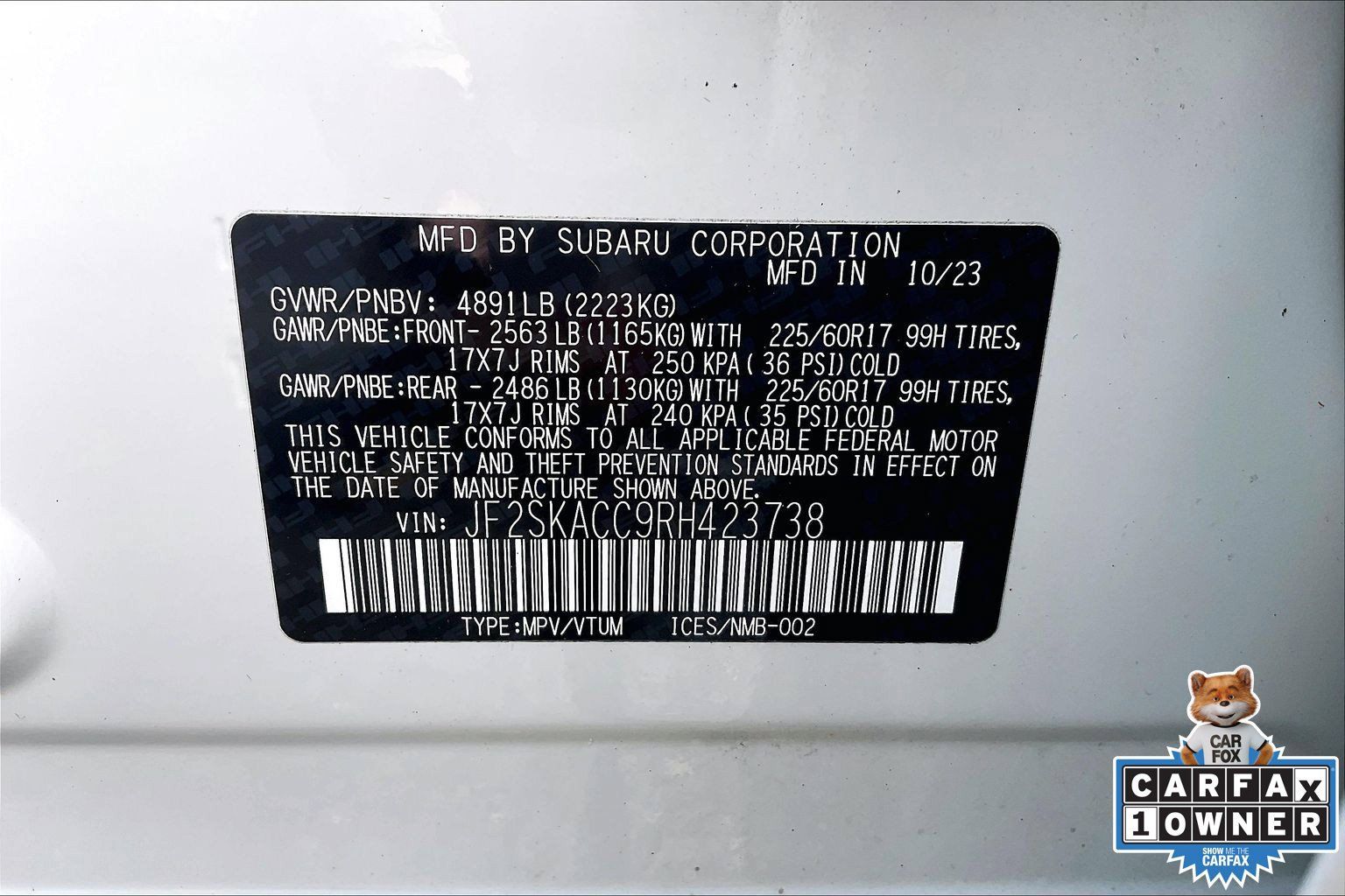 Certified 2024 Subaru Forester Premium AWD/4WD image 32