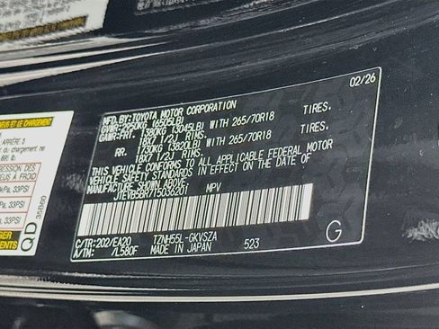 Used 2026 Toyota 4Runner TRD Off-Road Premium AWD/4WD image 33