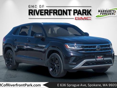 Used 2022 Volkswagen Atlas Cross Sport SE AWD/4WD image 1