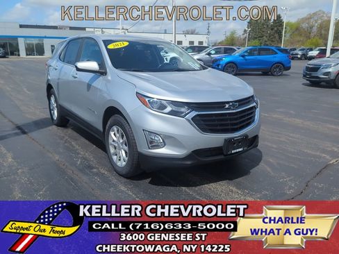Certified 2021 Chevrolet Equinox LT AWD/4WD image 1