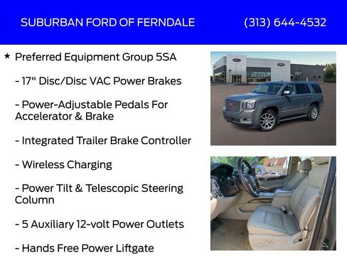 Used 2017 GMC Yukon Denali w/ Open Road Package image 9