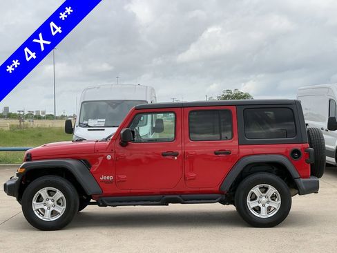 Used 2021 Jeep Wrangler Unlimited Sport image 3