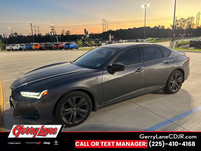 Used 2022 Acura TLX w/ A-SPEC Package AWD/4WD image 3