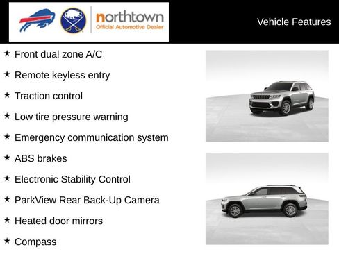 New 2025 Jeep Grand Cherokee Laredo X AWD/4WD image 4