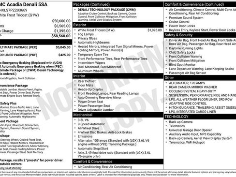 Used 2023 GMC Acadia Denali w/ Denali Ultimate Package image 11