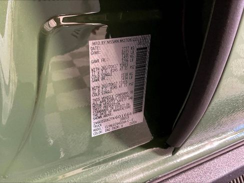 New 2026 Nissan Frontier PRO-4X w/ Pro-4x Convenience Package image 25