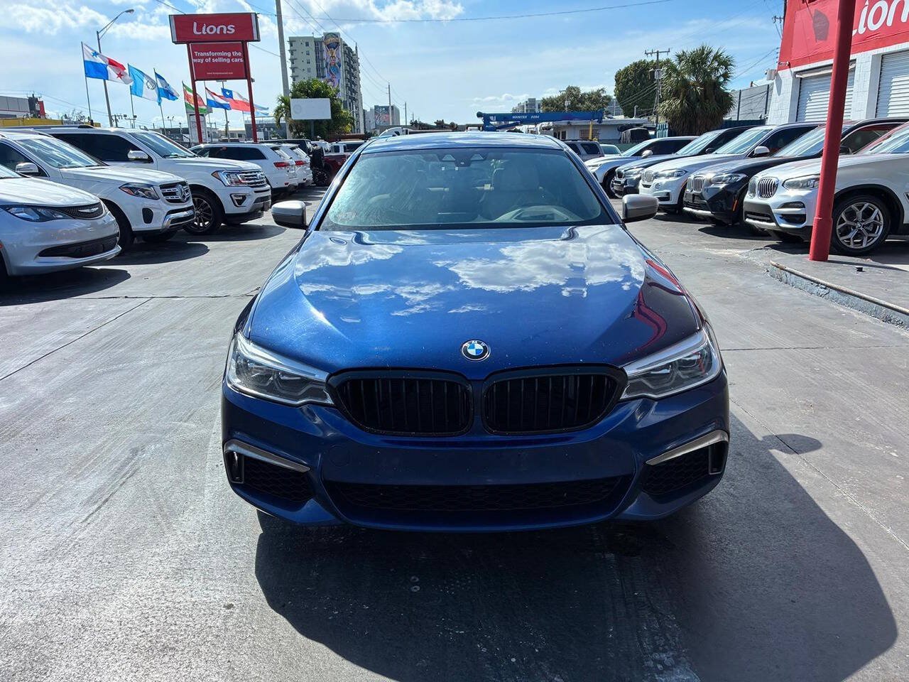 Used 2018 BMW M550i xDrive AWD/4WD image 1