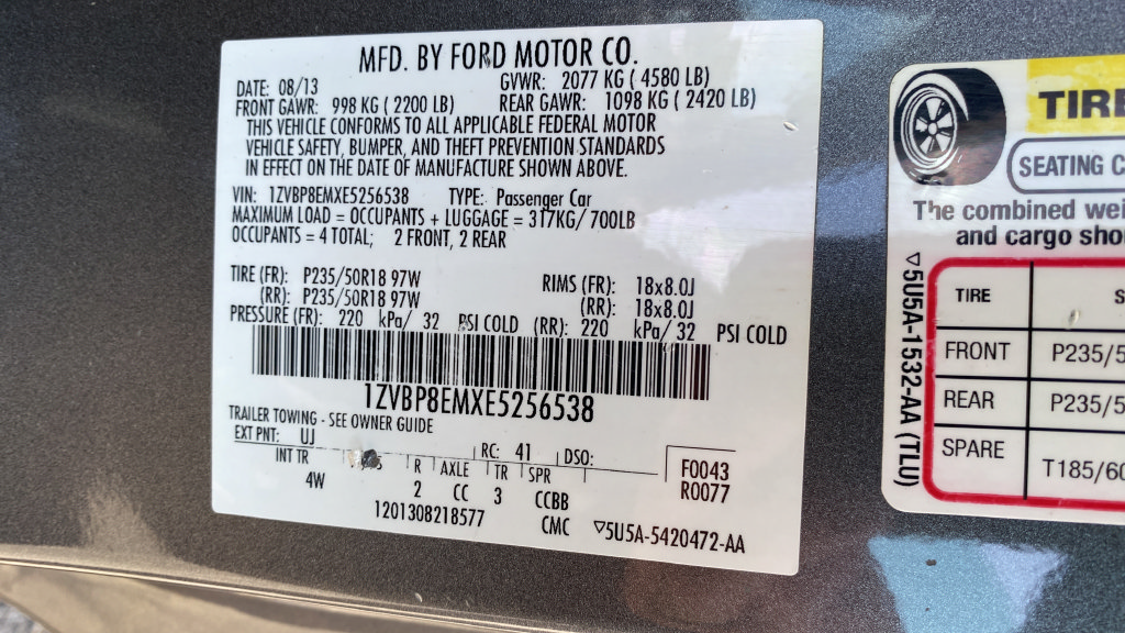 Used 2014 Ford Mustang Premium w/ Equipment Group 203A RWD image 36