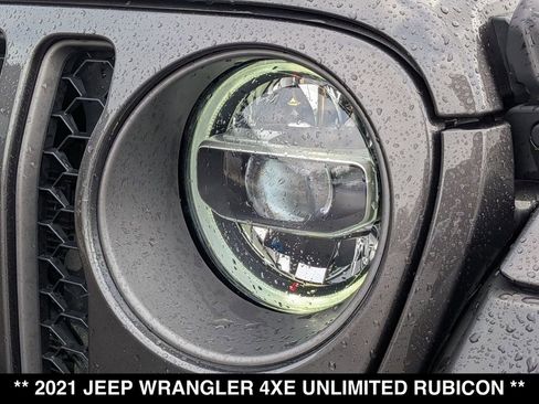 Used 2021 Jeep Wrangler Unlimited Rubicon 4xe w/ Steel Bumper Group AWD/4WD image 16