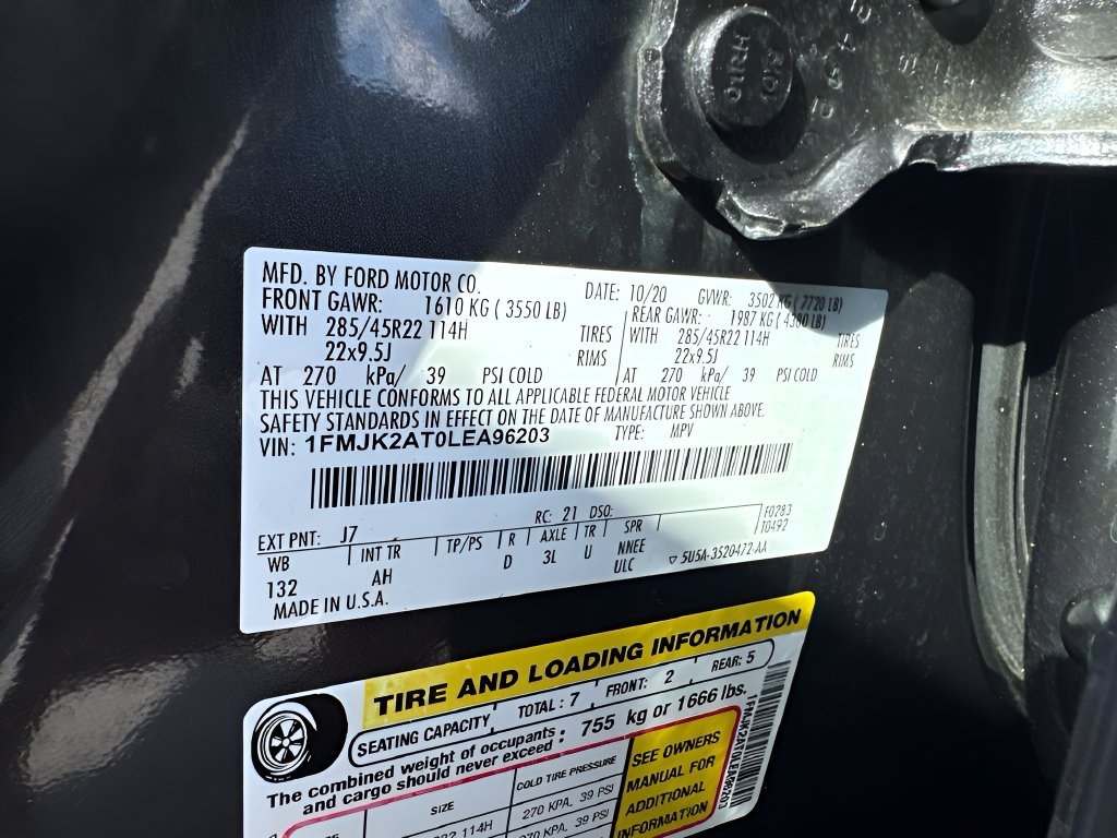 Used 2020 Ford Expedition Max Limited w/ Equipment Group 303A AWD/4WD image 28
