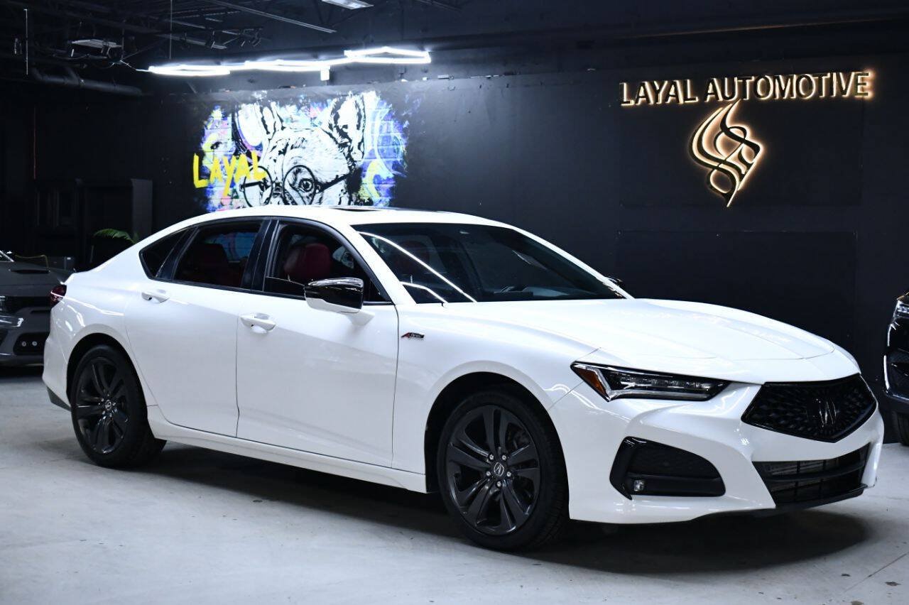 Used 2021 Acura TLX w/ A-SPEC Package FWD image 1