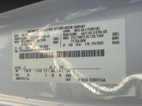 Used 2019 Ford F550 4x4 SuperCab Super Duty image 26