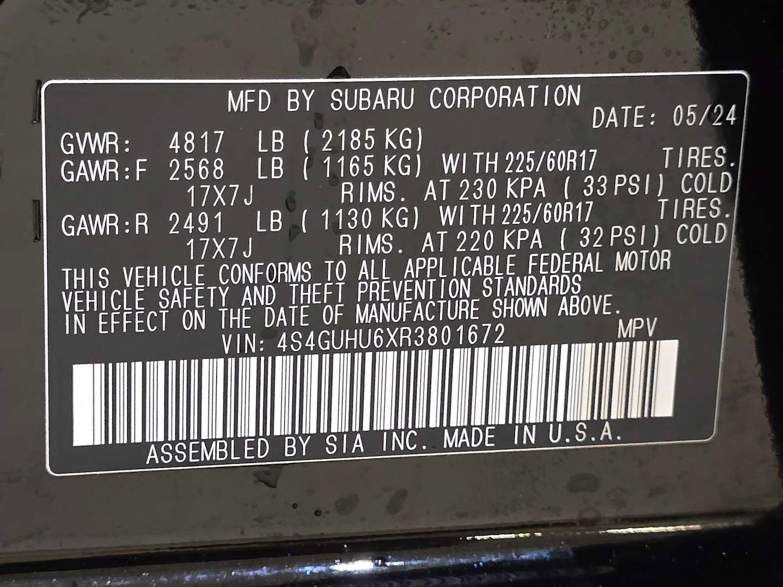 Used 2024 Subaru Crosstrek 2.5i Wilderness w/ Crosstrek Mirror Package AWD/4WD image 32