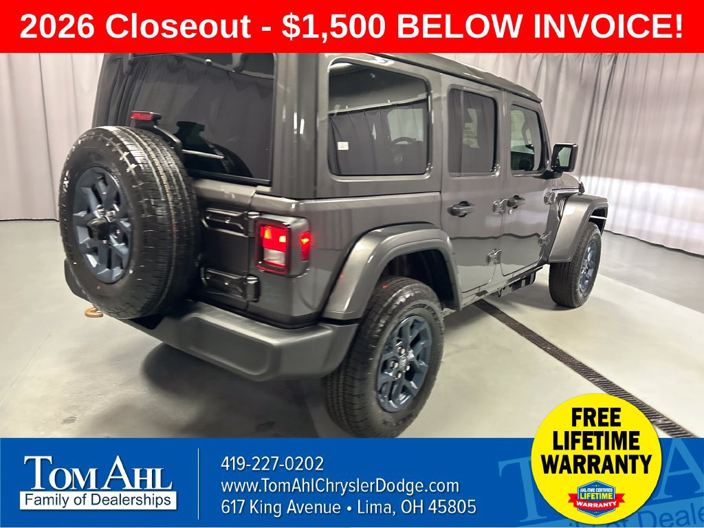 New 2026 Jeep Wrangler Unlimited Sport AWD/4WD image 7