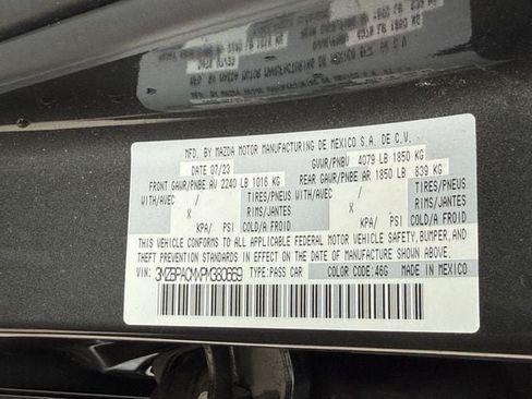 Used 2023 MAZDA MAZDA3 s FWD image 34