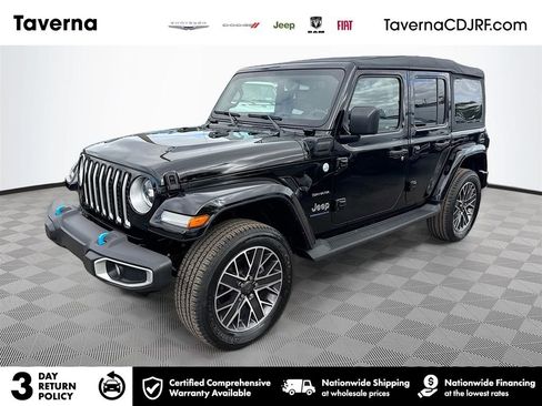 Used 2023 Jeep Wrangler Unlimited Sahara AWD/4WD image 1