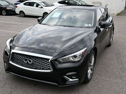 Used 2022 INFINITI Q50 Luxe w/ Cargo Package RWD image 7