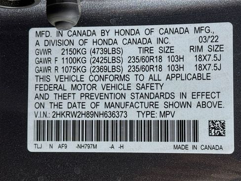 Used 2022 Honda CR-V EX-L image 39