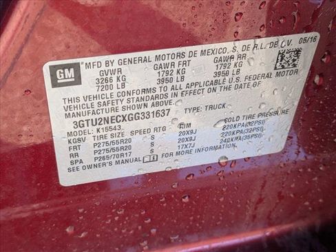 Used 2016 GMC Sierra 1500 SLT w/ All-Terrain Package image 18