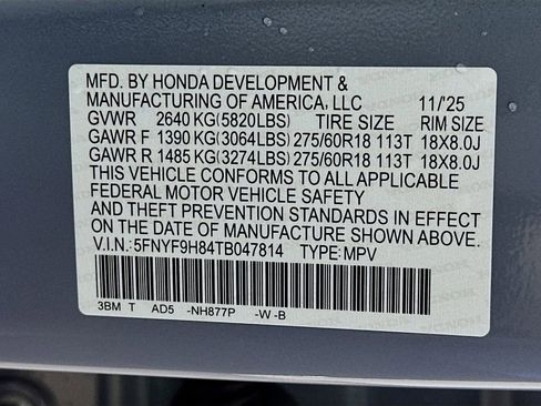 Used 2026 Honda Passport TrailSport Elite image 33