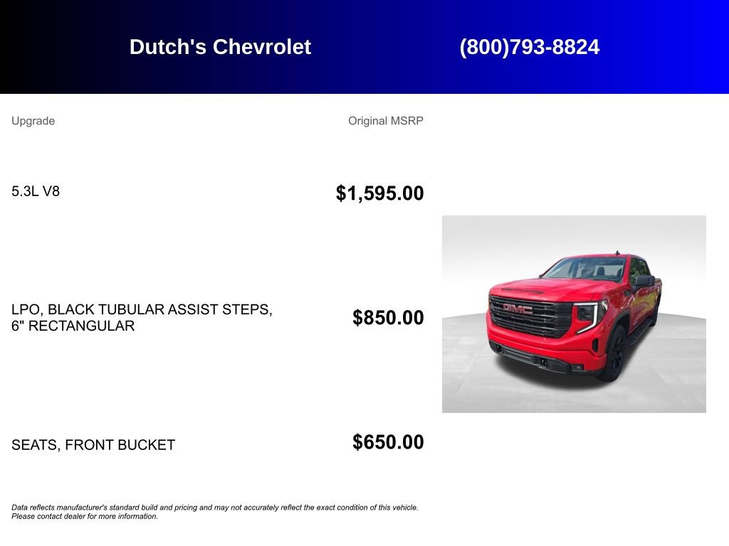Used 2025 GMC Sierra 1500 Elevation AWD/4WD image 6