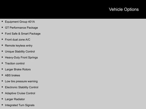 Used 2021 Ford Mustang GT Premium w/ GT Performance Package image 2