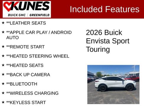 Used 2026 Buick Envista Sport Touring w/ Convenience I Package FWD image 2