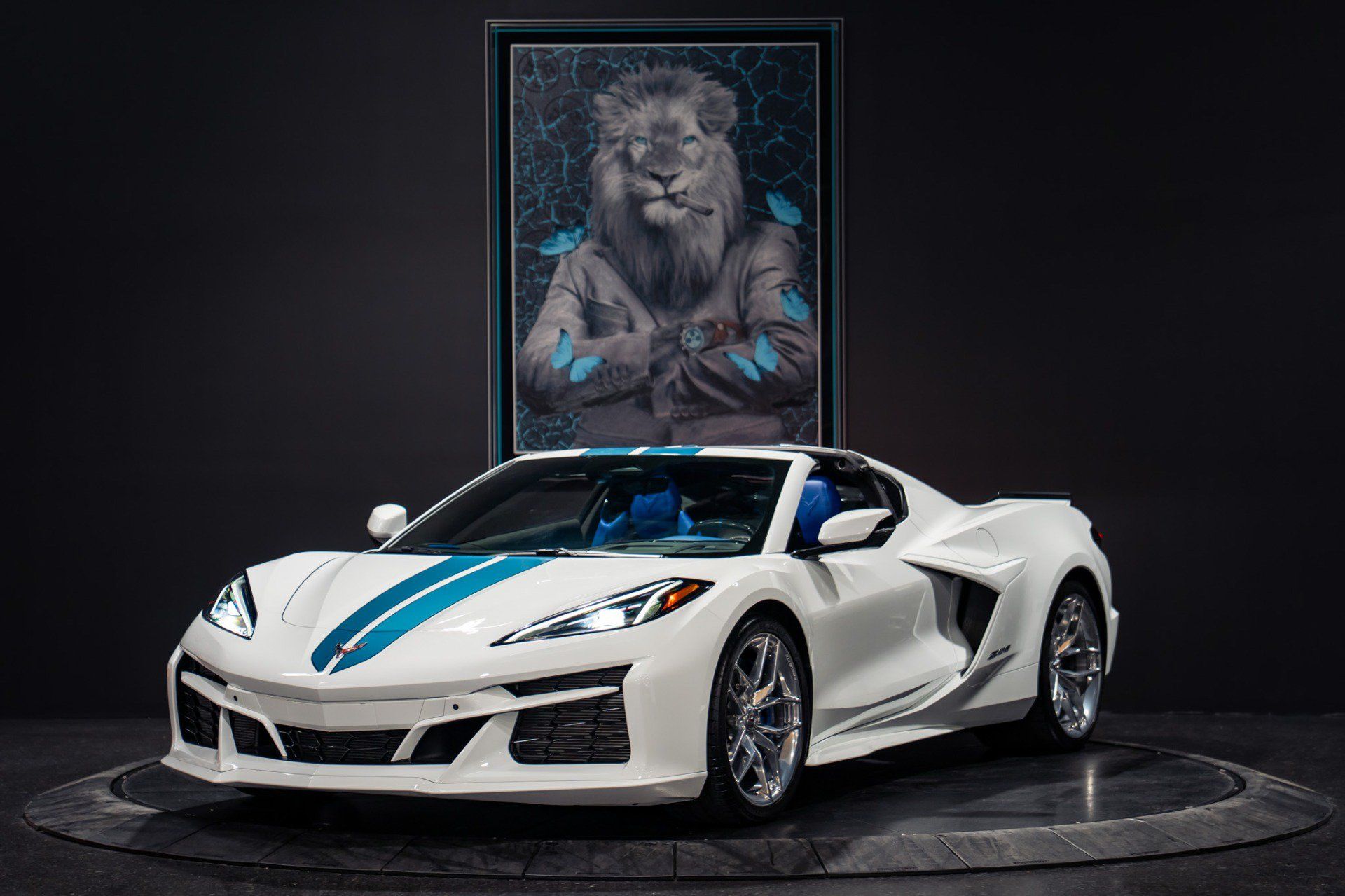 Used 2026 Chevrolet Corvette Z06 w/ Chrome Exterior Badge Package RWD image 1