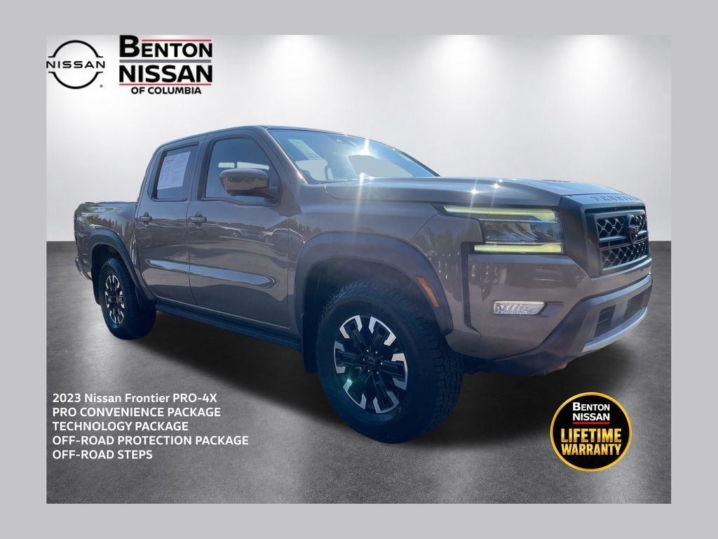 Used 2023 Nissan Frontier PRO-4X w/ Pro Convenience Package AWD/4WD 360° Tour