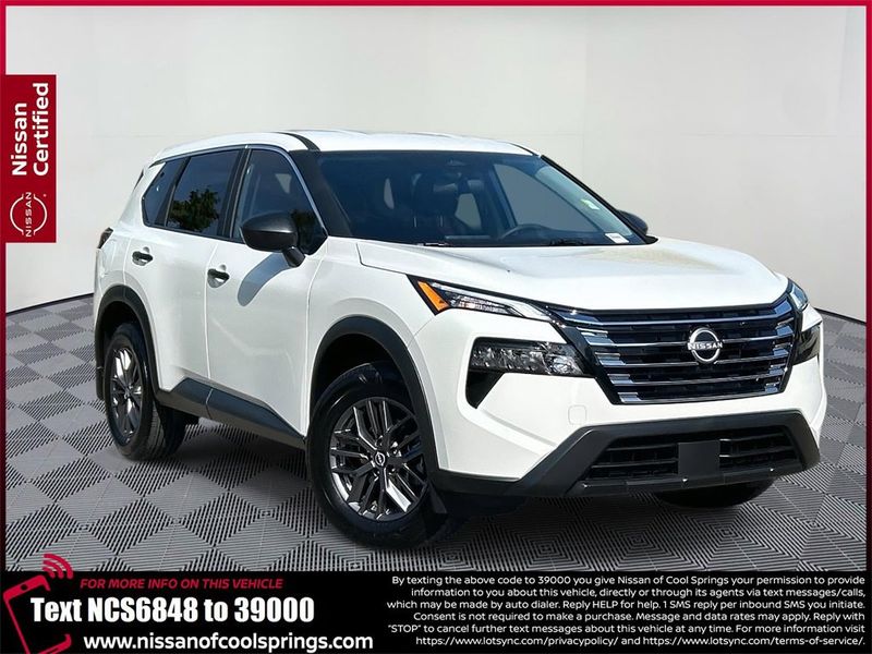 Certified 2025 Nissan Rogue S image 1