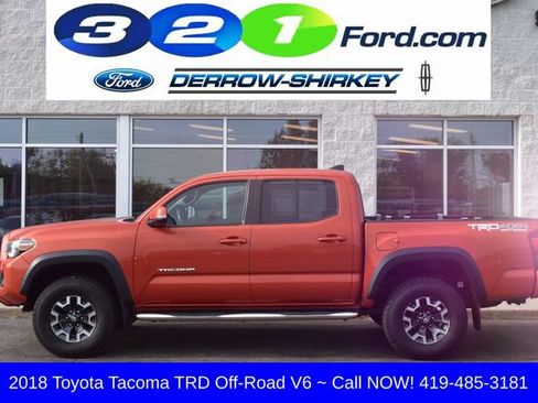 Used 2018 Toyota Tacoma TRD Off-Road w/ Technology Package AWD/4WD image 2