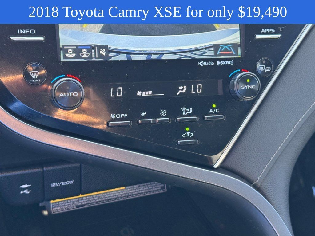 Used 2018 Toyota Camry XSE w/ Audio Package FWD image 22