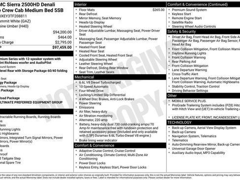 New 2026 GMC Sierra 2500 Denali Ultimate AWD/4WD image 21