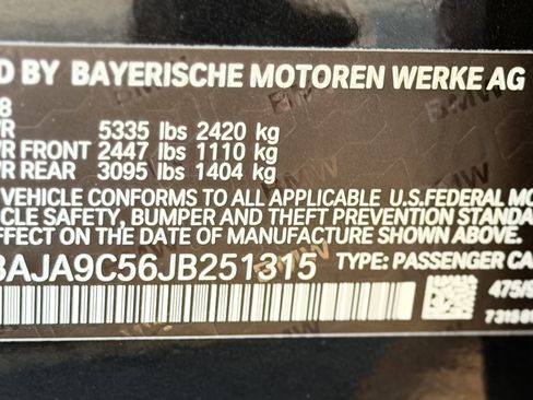 Used 2018 BMW 530e w/ Premium Package 2 RWD image 31