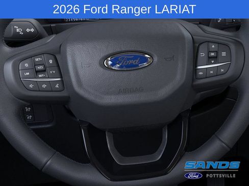 New 2026 Ford Ranger Lariat w/ Trailer Tow Package AWD/4WD image 12