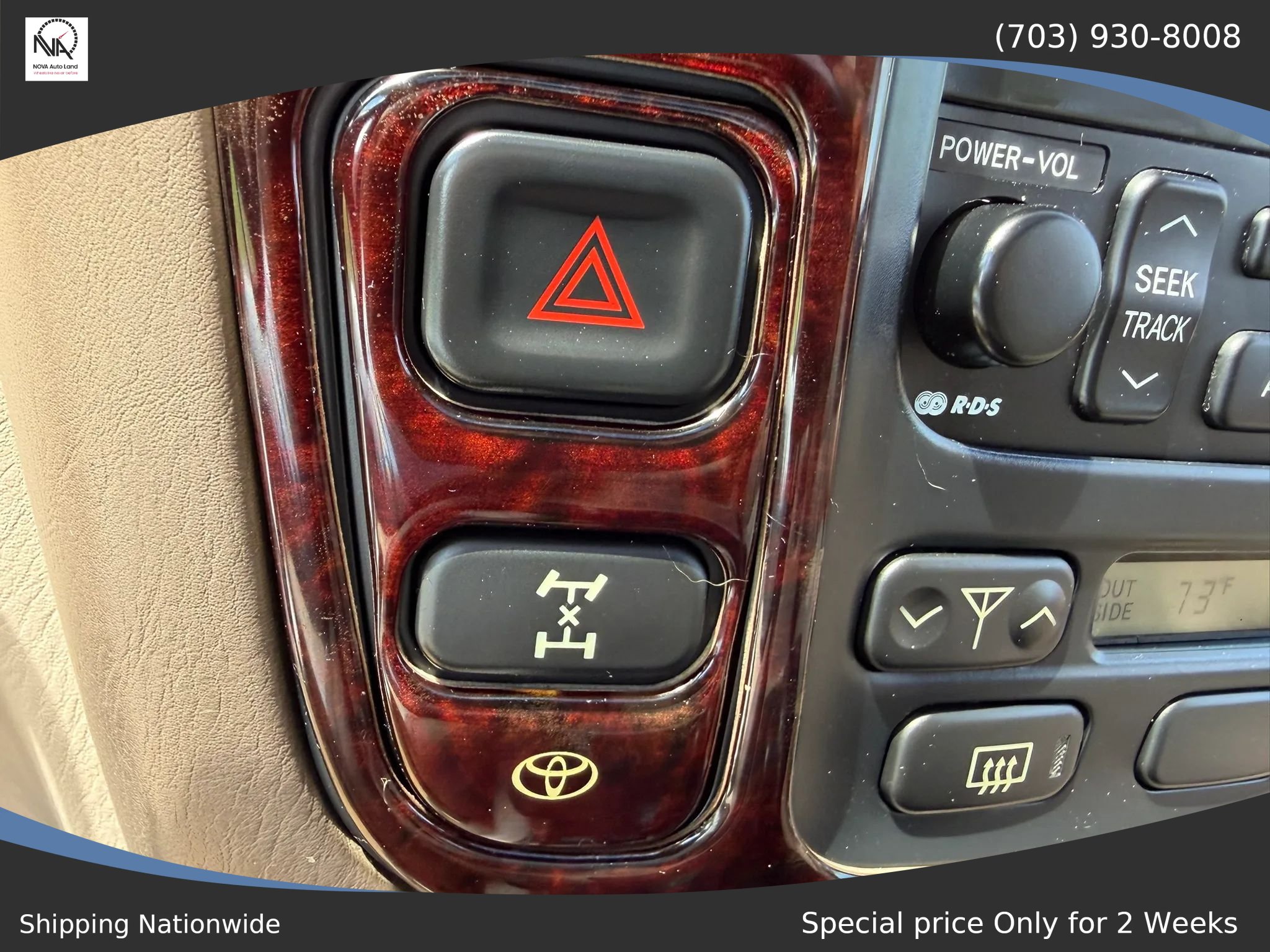Used 2002 Toyota Land Cruiser w/ Convenience Pkg AWD/4WD image 16