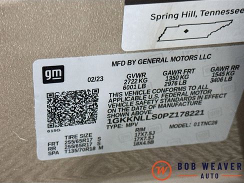 Certified 2023 GMC Acadia AT4 w/ Preferred Package image 35