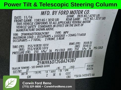 Used 2016 Ford Flex Limited w/ Equipment Group 303A AWD/4WD image 34