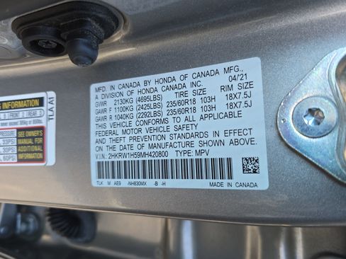 Used 2021 Honda CR-V EX image 34