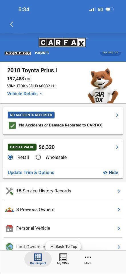 Used 2010 Toyota Prius One FWD image 22