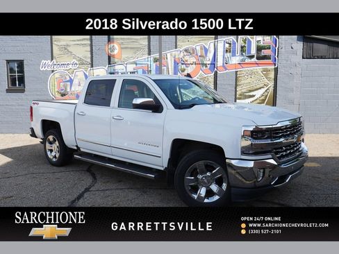 Used 2018 Chevrolet Silverado 1500 LTZ w/ Sport Package AWD/4WD image 1