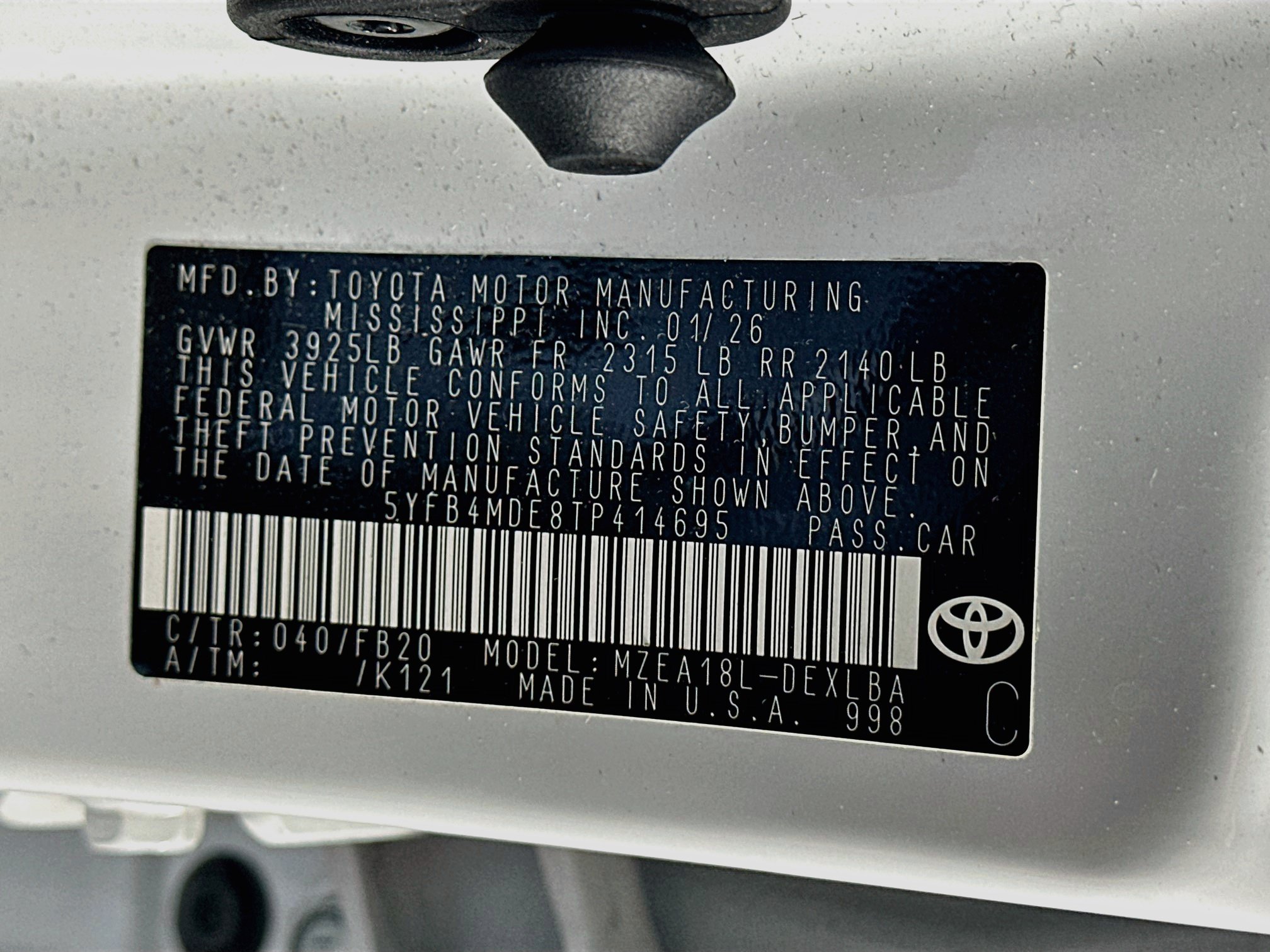 Used 2026 Toyota Corolla LE FWD image 12