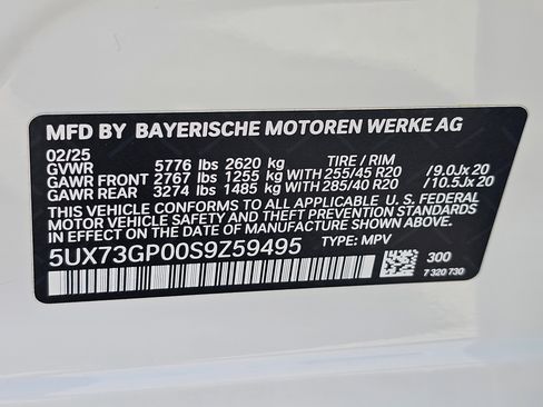 Certified 2025 BMW X3 M50 w/ Premium Package image 63