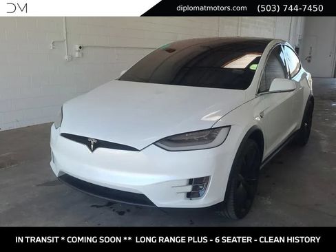 Used 2020 Tesla Model X Long Range AWD/4WD image 1