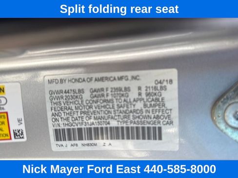 Used 2018 Honda Accord Sport image 24