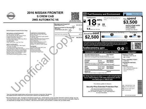 Used 2016 Nissan Frontier S image 35