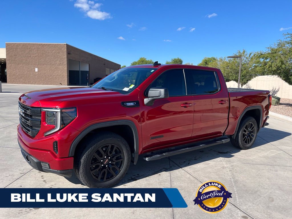 Used 2024 GMC Sierra 1500 Elevation w/ LPO, Elevation Black Package AWD/4WD 360° Tour