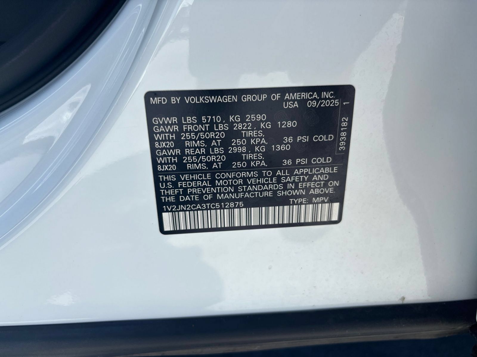 Used 2026 Volkswagen Atlas SE FWD image 31