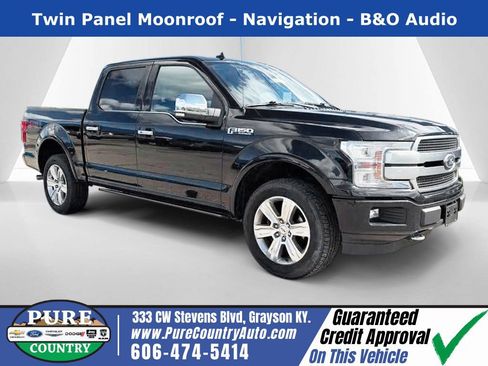 Used 2019 Ford F150 Platinum w/ FX4 Off-Road Package AWD/4WD image 1
