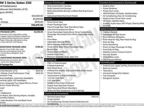 Used 2024 BMW 330i Sedan RWD image 7